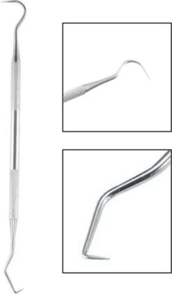 Tandsteenhaakje Voor Het Makkelijk En Snel Verwijderen Van Tandsteen! (Scherp) -Gillette Winkel 703x1200 3