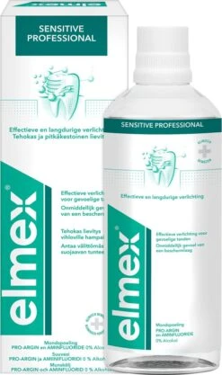 Elmex Mondwater Sensitive Professional - 3 X 400 Ml - Voordeelverpakking -Gillette Winkel 710x1200