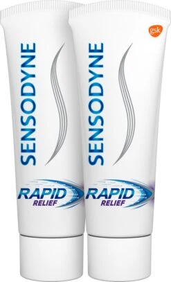 Sensodyne Rapid Relief - 2 X 75 ML- Tandpasta -Gillette Winkel 729x1200 1