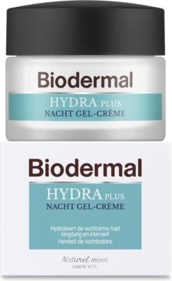 Biodermal Nachtcreme - Hydraplus Nachtcrème Gel Voor De Vochtarme Huid - Nachtcreme - 50ml -Gillette Winkel 733x1200 2