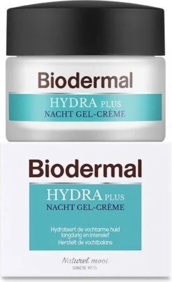 Biodermal Nachtcreme - Hydraplus Nachtcrème Gel Voor De Vochtarme Huid - Nachtcreme - 50ml -Gillette Winkel 733x1200 3
