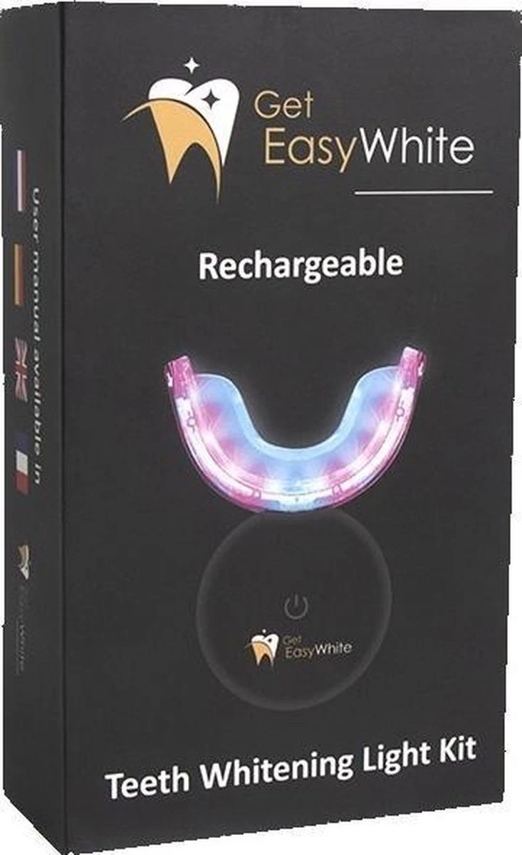 GetEasyWhite - Whitening LED Kit - 100% Natuurlijk - Perioxide Vrij - Veilig 3 GetEasyWhite - Whitening LED Kit - 100% Natuurlijk - Perioxide Vrij - Veilig