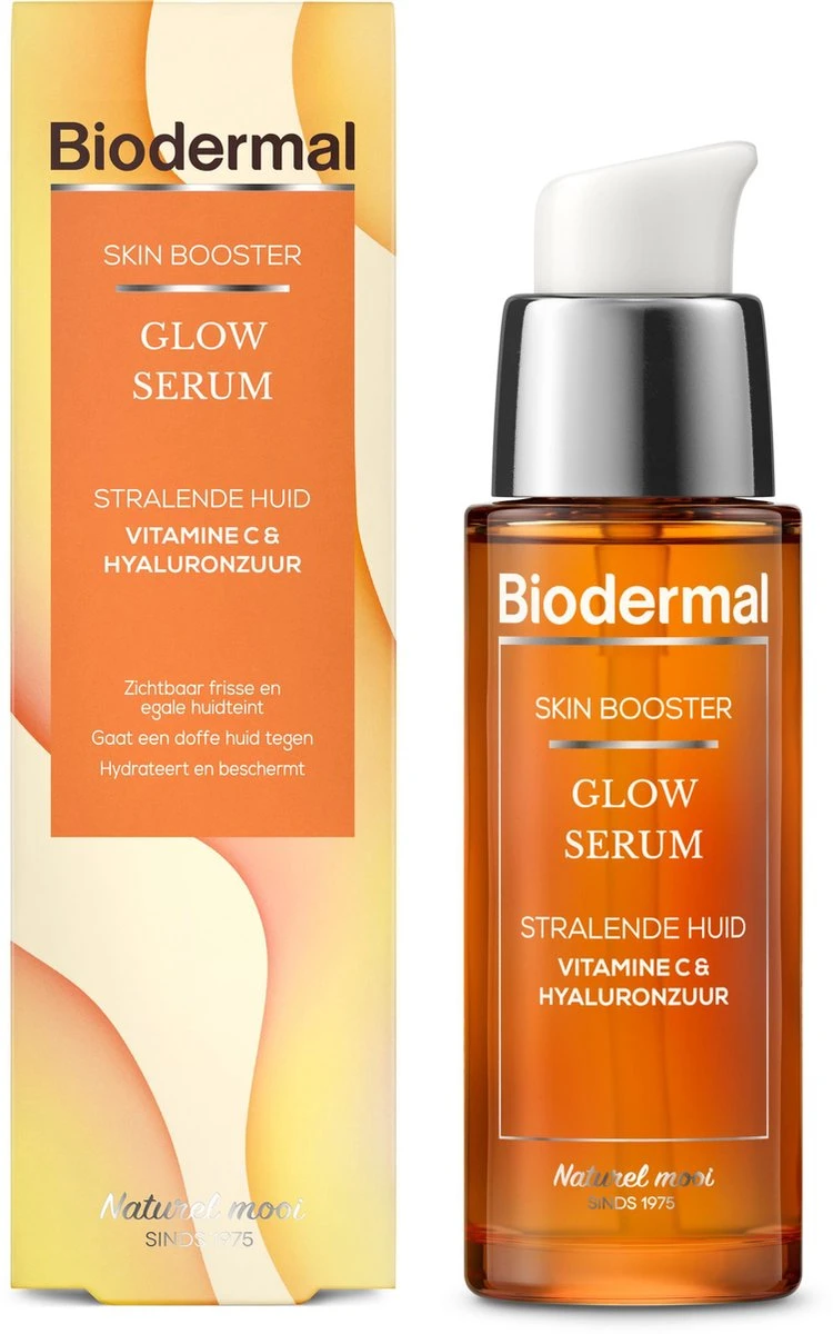 Biodermal Skin Booster Glow Serum – Serum Voor Een Stralende Huid Met Hyaluronzuur En Vitamine C - Hyaluronzuur Serum 30ml 3 Biodermal Skin Booster Glow Serum – Serum Voor Een Stralende Huid Met Hyaluronzuur En Vitamine C - Hyaluronzuur Serum 30ml