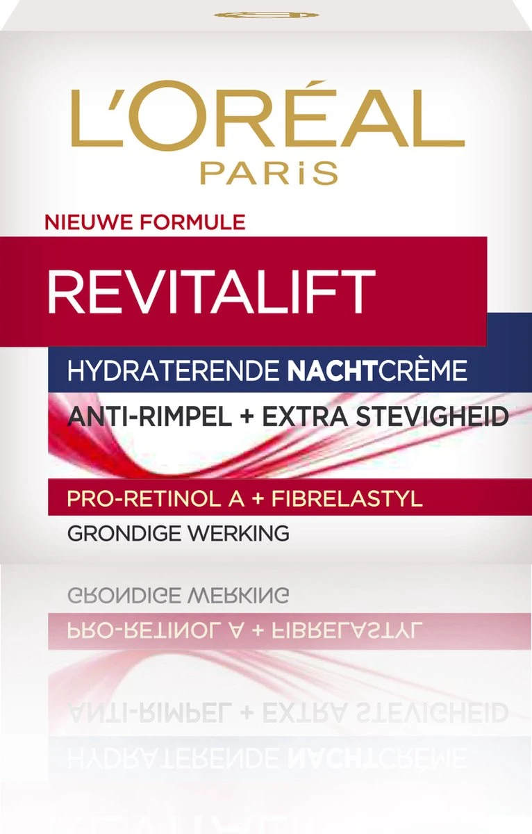 L’Oréal Paris Revitalift Anti-Rimpel Nachtcrème Met Retinol - 50 Ml 4 L’Oréal Paris Revitalift Anti-Rimpel Nachtcrème Met Retinol - 50 Ml - Afbeelding 2