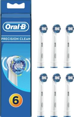 Oral B Oral-B Precision Clean - Opzetborstels - 6 Stuks - Wit 19 Oral B Oral-B Precision Clean - Opzetborstels - 6 Stuks - Wit -Gillette Winkel 768x1200 1