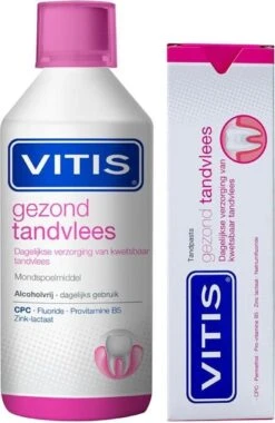 Vitis Gingival Tandpasta + Mondwater (gezond Tandvlees) - Voordeelpakket