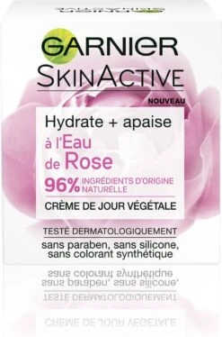 Garnier Skinactive Face Botanische Dagcrème Met Rozenwater - 2 X 50ml - Voordeelverpakking -Gillette Winkel 792x1200 1