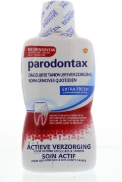 Parodontax Daily Care - Mondwater - Extra Fresh - Voor Gezond Tandvlees - 500 Ml -Gillette Winkel 807x1200 1