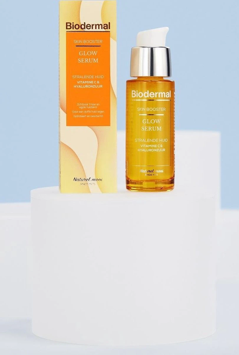 Biodermal Skin Booster Glow Serum – Serum Voor Een Stralende Huid Met Hyaluronzuur En Vitamine C - Hyaluronzuur Serum 30ml 8 Biodermal Skin Booster Glow Serum – Serum Voor Een Stralende Huid Met Hyaluronzuur En Vitamine C - Hyaluronzuur Serum 30ml - Afbeelding 6