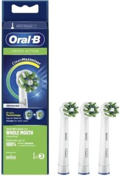Oral B Oral-B CrossAction - Met CleanMaximiser-technologie - Opzetborstels - 3 Stuks -Gillette Winkel 821x1200 1