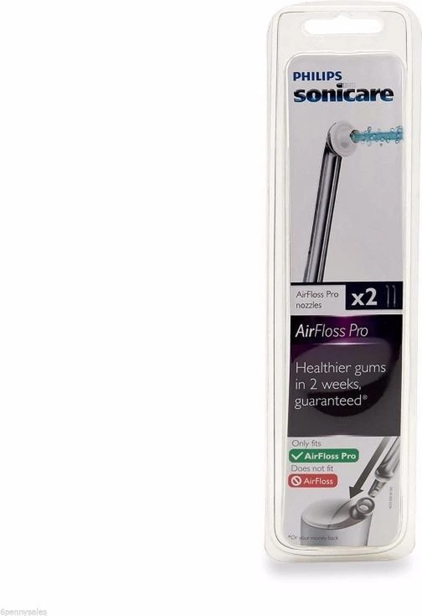 Philips Sonicare AirFloss Ultra HX8032/07 - Spuitkoppen Voor Tussen De Tanden 11 Philips Sonicare AirFloss Ultra HX8032/07 - Spuitkoppen Voor Tussen De Tanden - Afbeelding 9