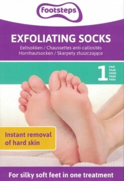 Merkloos Eeltsok- Voetmasker -Eeltsokken - 1xpaar