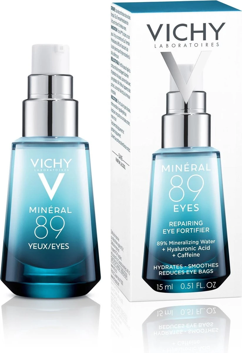 Vichy Minéral 89 Ogen - 2 X 15 Ml - Tegen Donkere Kringen En Versterkt 4 Vichy Minéral 89 Ogen - 2 X 15 Ml - Tegen Donkere Kringen En Versterkt - Afbeelding 2