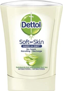 Dettol - Handzeep - No Touch Navulling - Aloe Vera - 250ml X8 -Gillette Winkel 833x1200 2