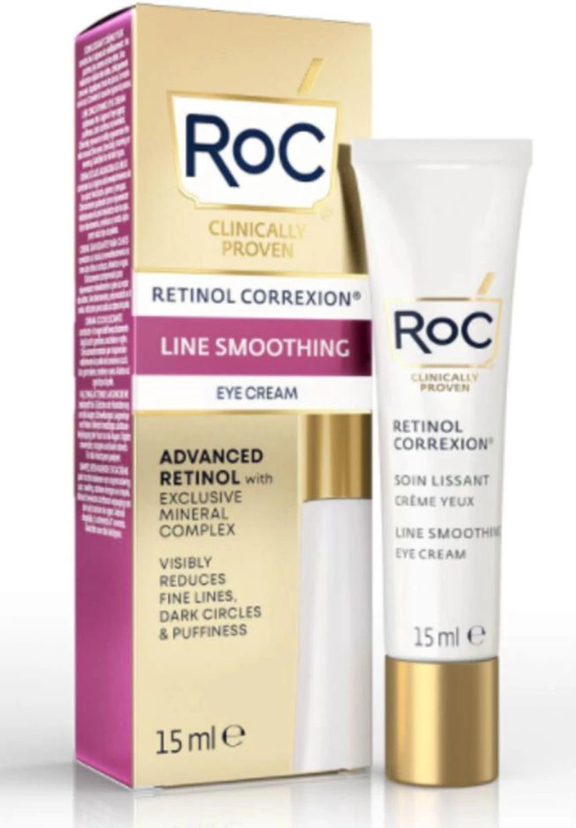 RoC Retinol Correxion Line Smoothing Oogcrème 7 RoC Retinol Correxion Line Smoothing Oogcrème - Afbeelding 5