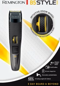 Remington B5 Style Series Baardtrimmer - MB5000 21 Remington B5 Style Series Baardtrimmer - MB5000 -Gillette Winkel 850x1200 5