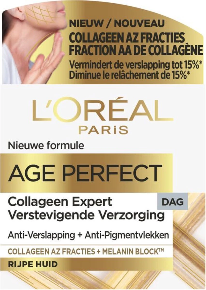 L’Oréal Paris Age Perfect Collageen Expert Verstevigende Dagcrème - 50ml 4 L’Oréal Paris Age Perfect Collageen Expert Verstevigende Dagcrème - 50ml - Afbeelding 2