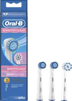 Oral B Ral B Opzetborstel Sensitive Clean 3 Stuks -Gillette Winkel 853x1200