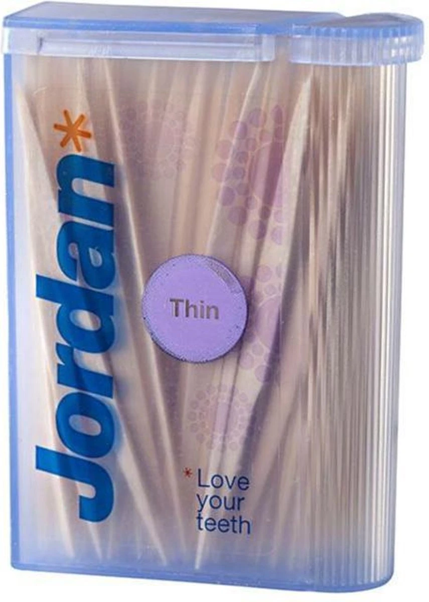 Jordan Dun 2-Zijdig - 100 St - Tandenstoker 9 Jordan Dun 2-Zijdig - 100 St - Tandenstoker - Afbeelding 7