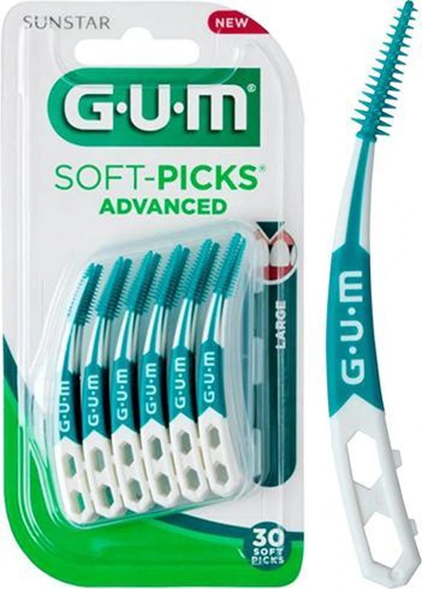 GUM® Gum Advanced Large 30 Stuks 12 GUM® Gum Advanced Large 30 Stuks - Afbeelding 10