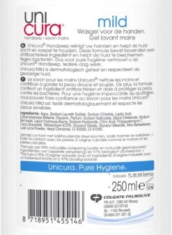 Unicura Mild Antibacteriële Vloeibare Handzeep - 6 X 250 Ml - Voordeelverpakking -Gillette Winkel 876x1200 9