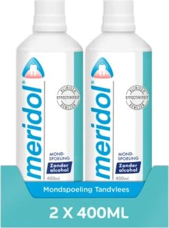 Meridol Mondwater Tandvlees - 2 X 400 Ml - Voordeelverpakking -Gillette Winkel 892x1200