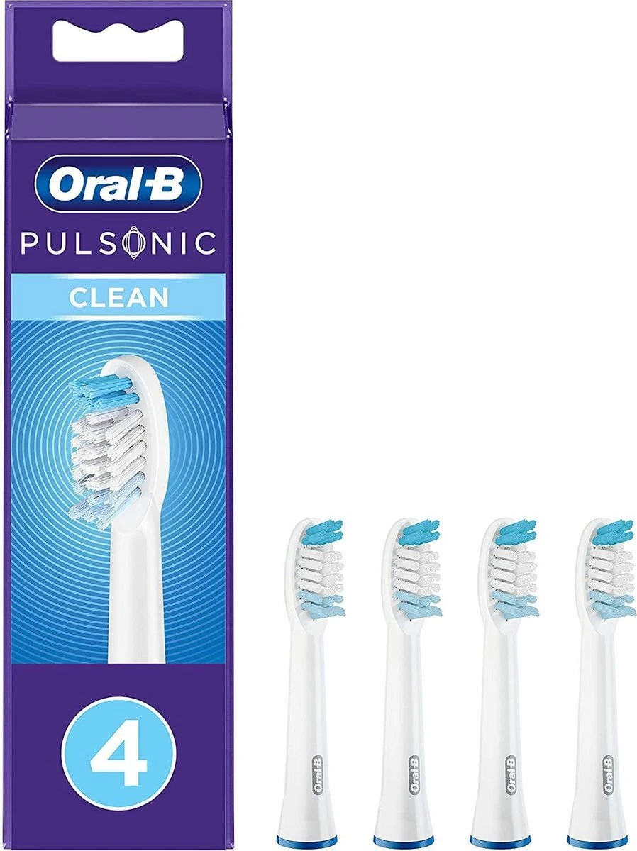 Oral B Oral-B Pulsonic SR32-4 - Opzetborstels - 4 Stuks - Wit 6 Oral B Oral-B Pulsonic SR32-4 - Opzetborstels - 4 Stuks - Wit - Afbeelding 4