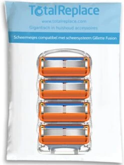 4x Scheermesjes - Compatibel Met Gillette Fusion Scheermes (5 Blades) Vervanging -Gillette Winkel 904x1200 2