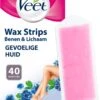 Veet - Ontharingsstrips - Benen & Lichaam - Gevoelige Huid - Easy-Gelwax - 40 Stuks 2 Veet - Ontharingsstrips - Benen & Lichaam - Gevoelige Huid - Easy-Gelwax - 40 Stuks -Gillette Winkel 909x1200 6