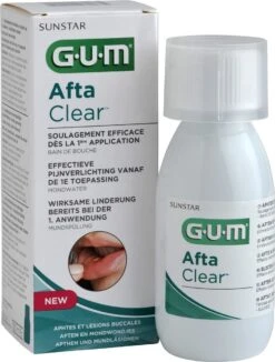 GUM® G.u.m. Aftaclear Mondspoeling 120 Ml - Medisch Hulpmiddel -Gillette Winkel 910x1200 1