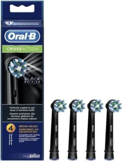 Oral B Oral-B CrossAction Zwart Opzetborstels - 4 Stuks 29 Oral B Oral-B CrossAction Zwart Opzetborstels - 4 Stuks -Gillette Winkel 910x1200 2