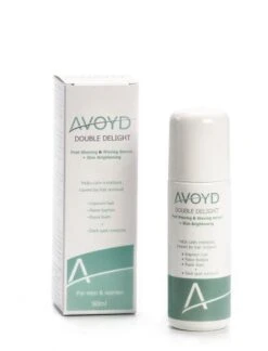 Avoyd Double Delight 90ml - Voorkomt En Verhelpt Ingegroeide Haartjes, Scheerirritatie En Scheerbultjes. Daarnaast Reduceert Het Pigmentvlekjes - Geschikt Voor M/v - 043 -Gillette Winkel 914x1200 1