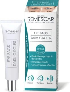 Remescar Wallen En Donkere Kringen 8ml - Crème Voor Wallen - Donkere Kringen Verwijderaar - Verwijdert Wallen Onder De Ogen - Onmiddellijke Wallen Behandeling - 180 Applicaties