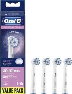 Oral B Oral-B Sensitive Clean - Opzetborstels - 4 Stuks -Gillette Winkel 925x1200