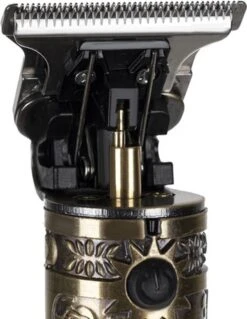 Merkloos Tondeuse Mannen - 2022 Nieuwste Model - Draadloze Haartrimmer - Geschikt Voor Hoofdhaar/Baardhaar - Trimmer Draadloos - Scheerapparaat - Goud - Inclusief Oplaadblok En 4 Opzetstukjes -Gillette Winkel 930x1200 4