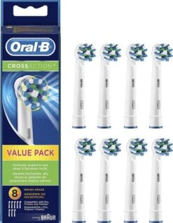 Oral B Oral-B Cross Action EB50 - 8 Stuks Voordeelverpakking -opzetborstels -Gillette Winkel 933x1200