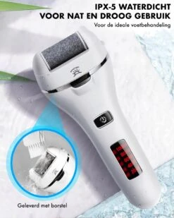 DynaBright Elektrische Eelt Verwijderaar - LED Verlichting - Voetvijl - Inclusief 3 Rollers - Oplaadbaar -Gillette Winkel 960x1200 67