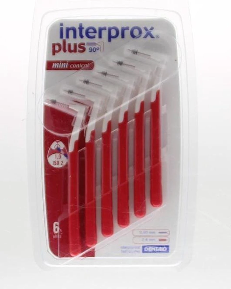 Interprox Plus Mini Conical Tandenstokers - 6 Stuks 12 Interprox Plus Mini Conical Tandenstokers - 6 Stuks - Afbeelding 10