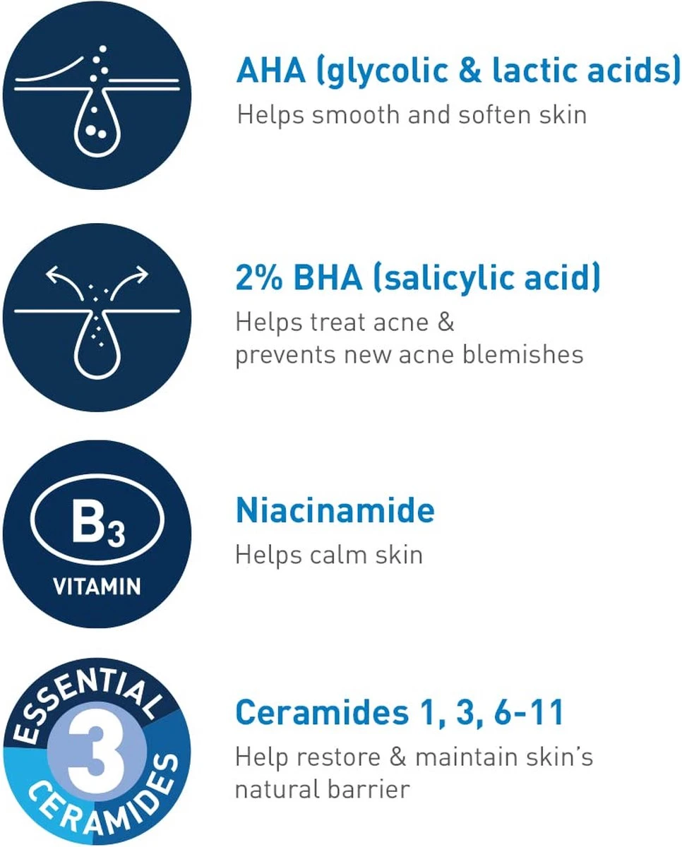 CeraVe Acne Control Gel AHA/BHA Acne Gel, Salicylic Acid Acne Treatment 6 CeraVe Acne Control Gel AHA/BHA Acne Gel, Salicylic Acid Acne Treatment - Afbeelding 4