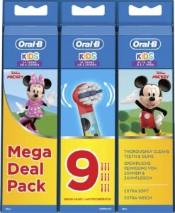 Oral B Oral-B Kids Opzetborstels Met Disney Mickey Mouse-figuren, 9 Stuks -Gillette Winkel 984x1200