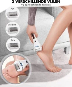 DynaBright Elektrische Eelt Verwijderaar - LED Verlichting - Voetvijl - Inclusief 3 Rollers - Oplaadbaar -Gillette Winkel 996x1200 3