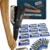 Mousche Barbiersmes Met 200 Scheermesjes - Klassiek Open Scheermes - Barber Mes - Shavette - Straight Razor - Klapmes - Nekmes - Kappersmes 1 Mousche Barbiersmes Met 200 Scheermesjes - Klassiek Open Scheermes - Barber Mes - Shavette - Straight Razor - Klapmes - Nekmes - Kappersmes -Gillette Winkel 997x1200 5